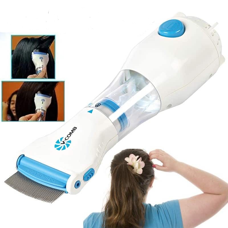 Lusfjerner til Børn og Voksne med Ergonomisk Design og Vakuumsugning