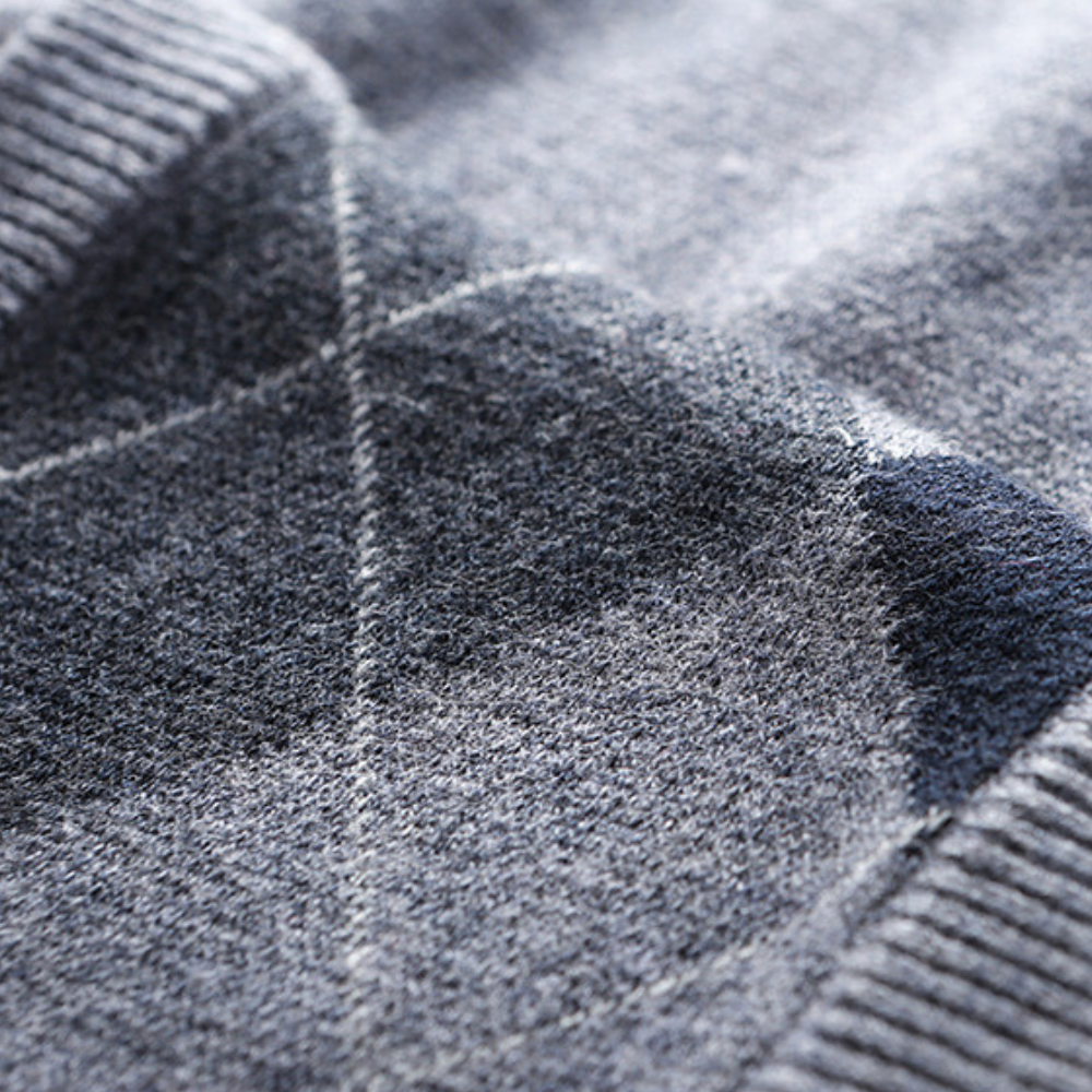 Mænds Ærmeløs Sweater V-Hals