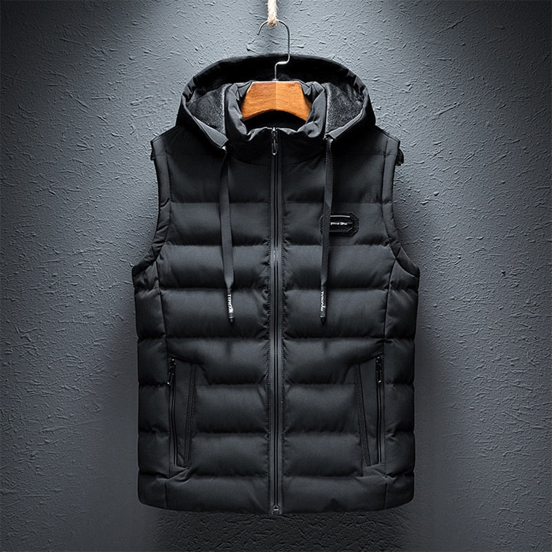 Herre Bodywarmer Praktisk Design Moderne Vintervest