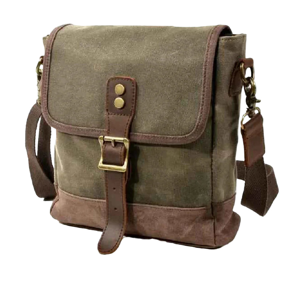 Herre Crossbody Taske Vintage Stil
