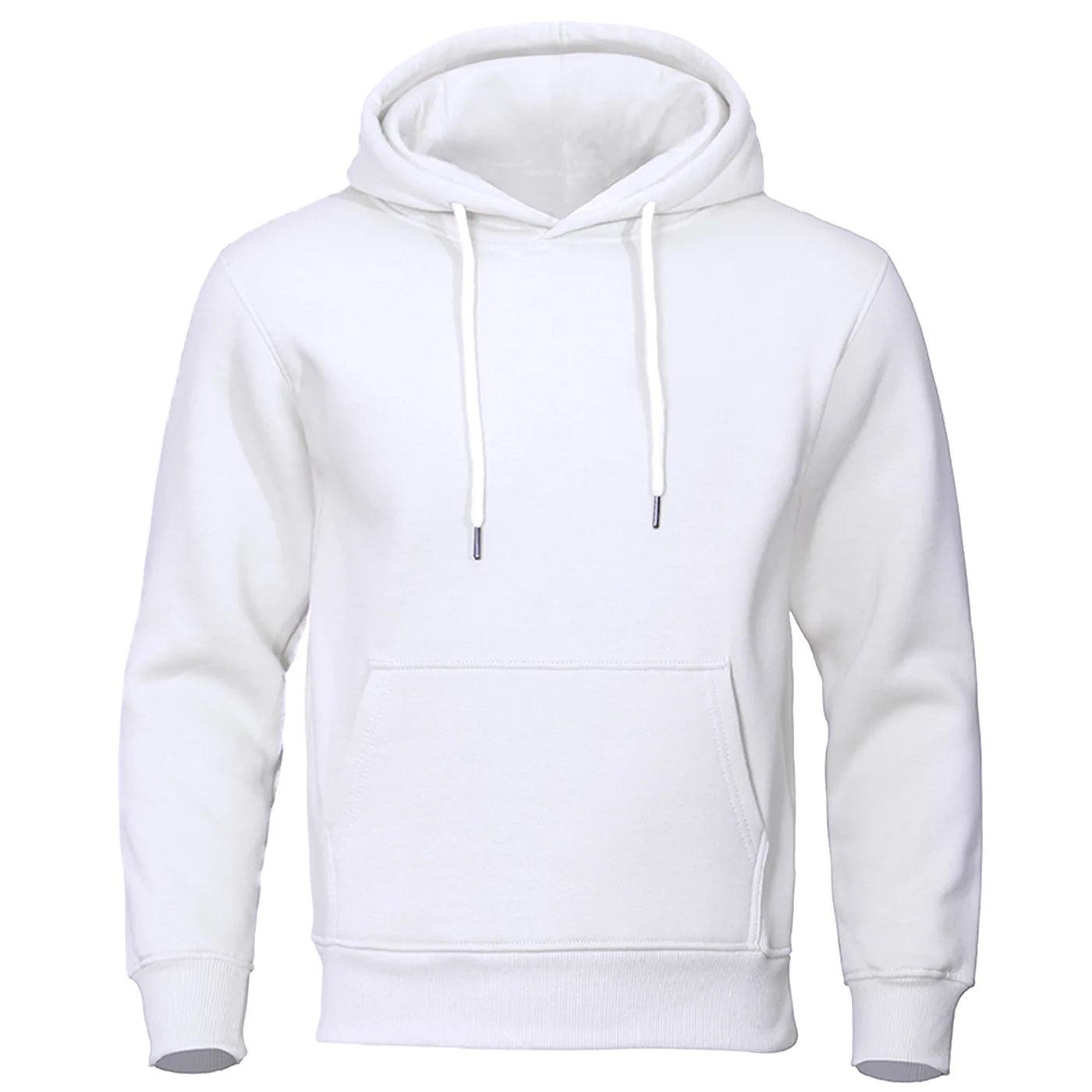 Mænds Hættetrøje Casual Fleece