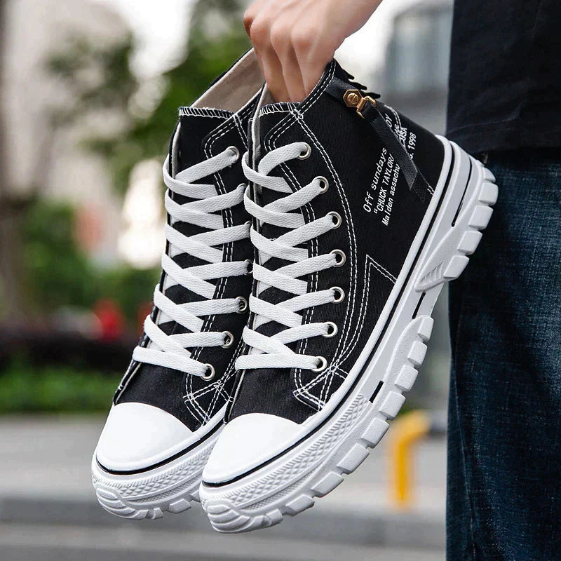 Mænds Høje Sneakers Urban Stil