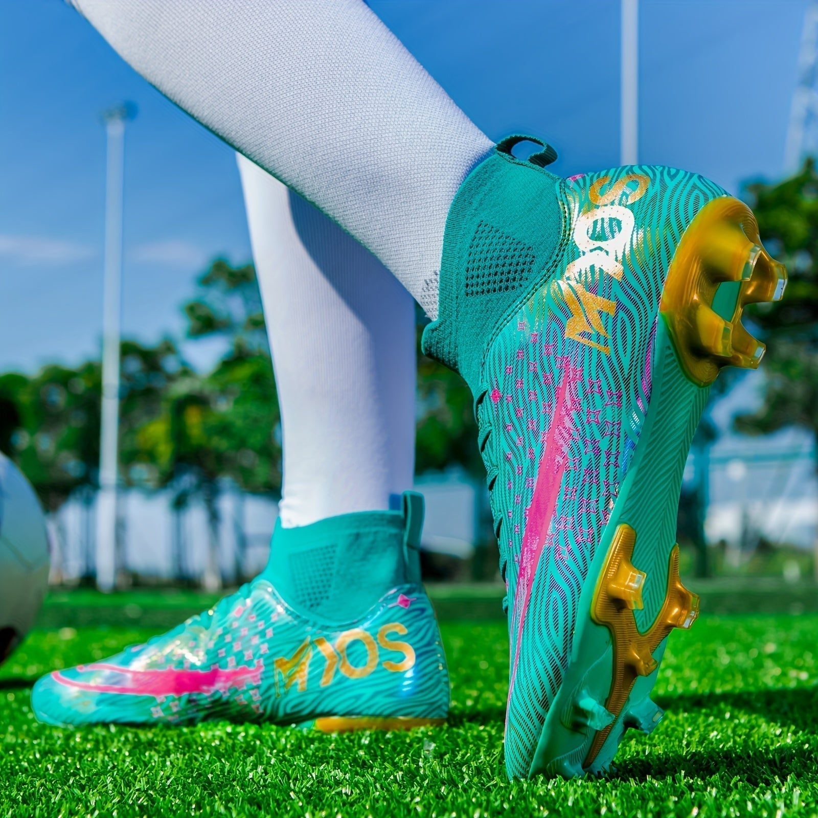 Herre Indendørs Fodboldsko Sporty Design med Skridsikker Sål