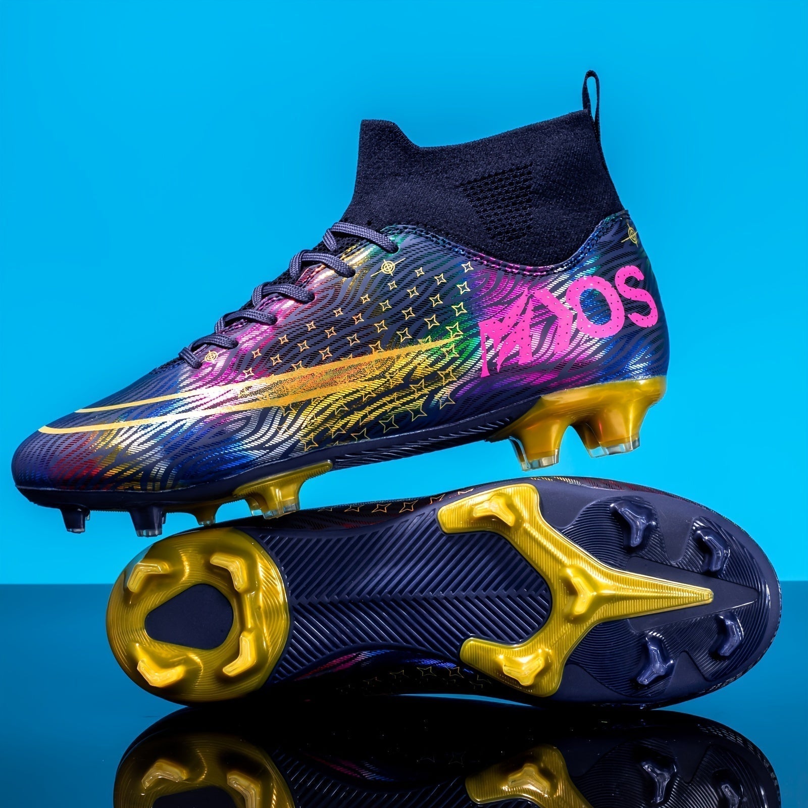 Herre Indendørs Fodboldsko Sporty Design med Skridsikker Sål