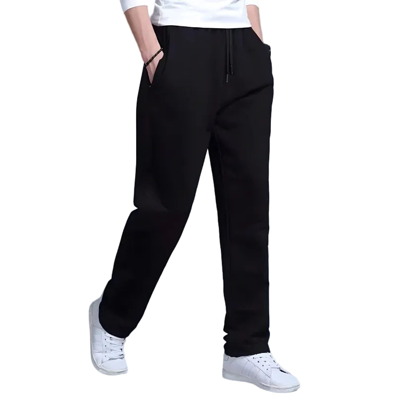 Herre Joggingbukser Oversized Silhuet Komfortable Grå Bukser