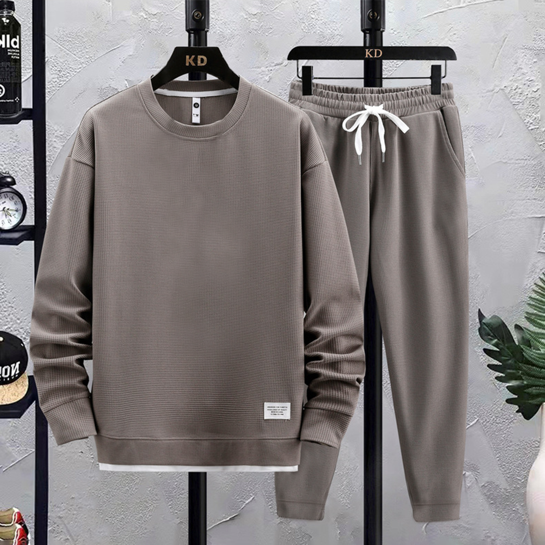 Herre Joggingdragt Sæt Trendy Design