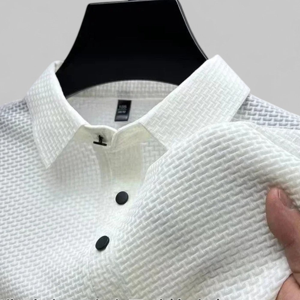 Herre Kortærmet Polo T-shirt Casual