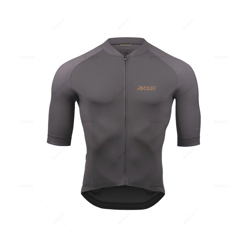 Herre Langærmet Cykeltrøjesæt Sporty Design