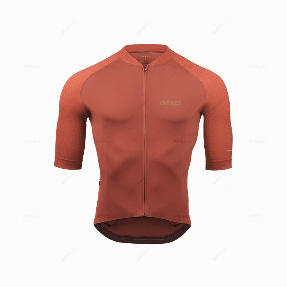 Herre Langærmet Cykeltrøjesæt Sporty Design