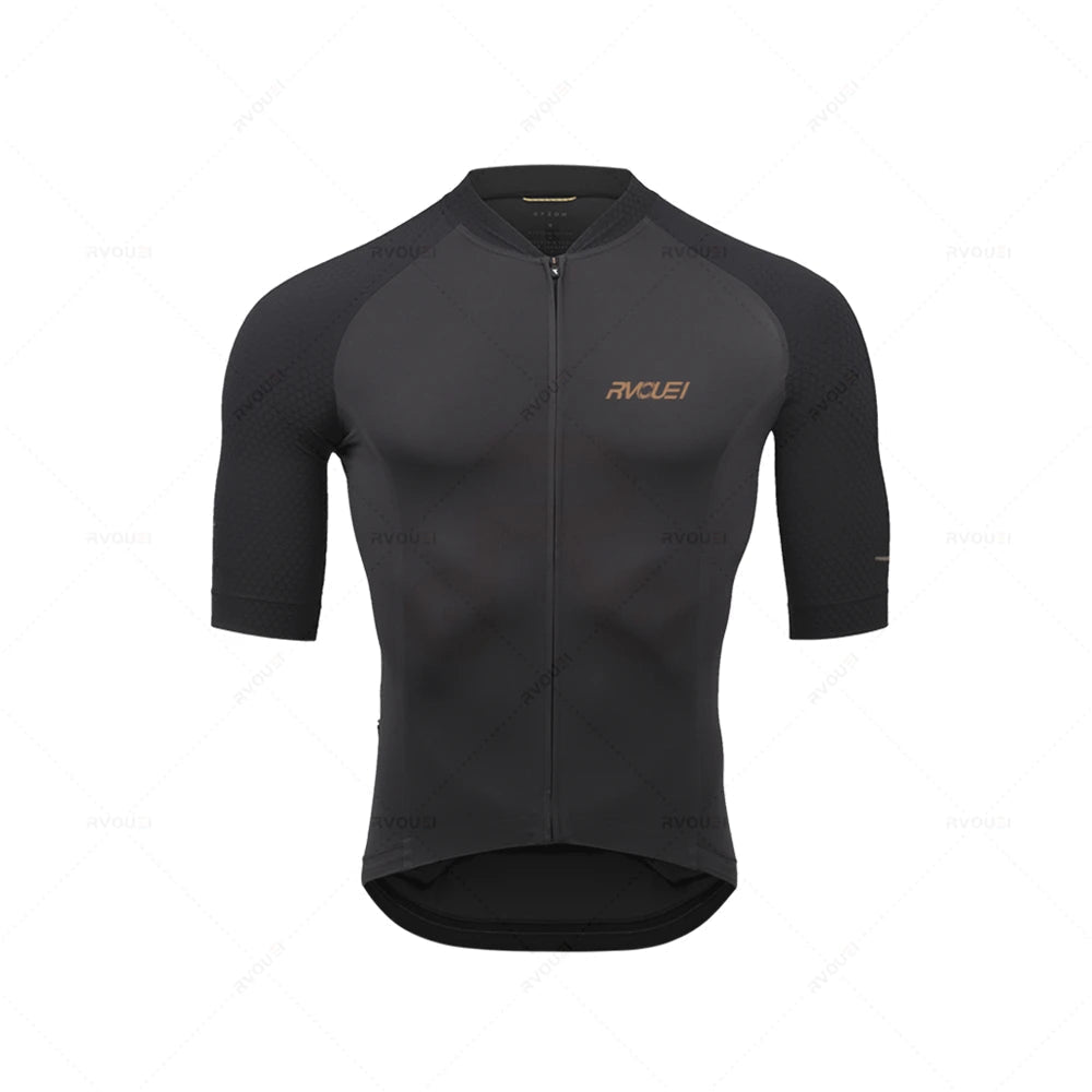 Herre Langærmet Cykeltrøjesæt Sporty Design
