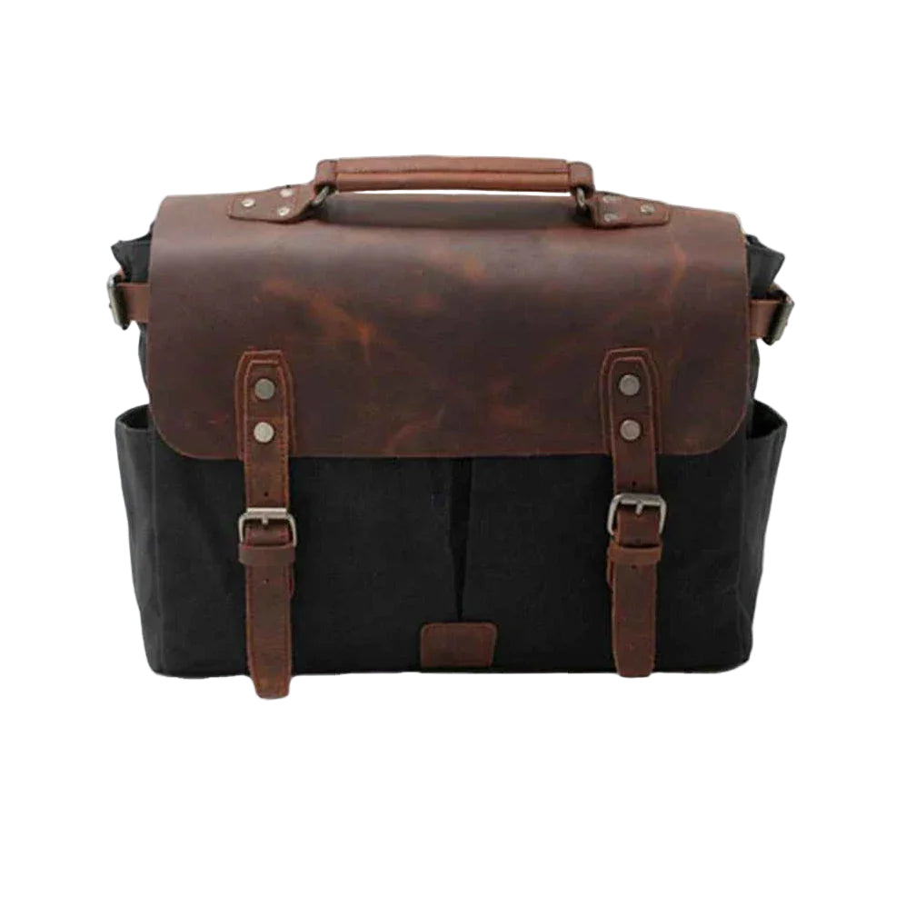 Herre Messenger Taske Retro Stil
