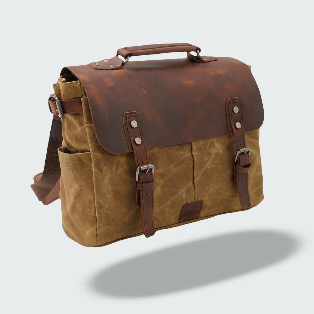 Herre Messenger Taske Retro Stil