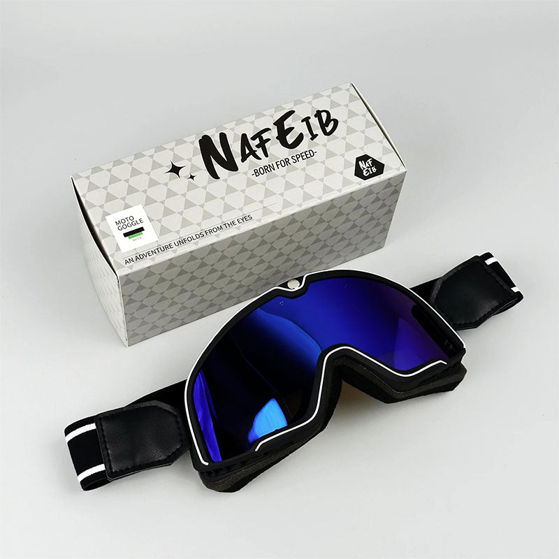 Herre Motorcykelbriller Retro Stil
