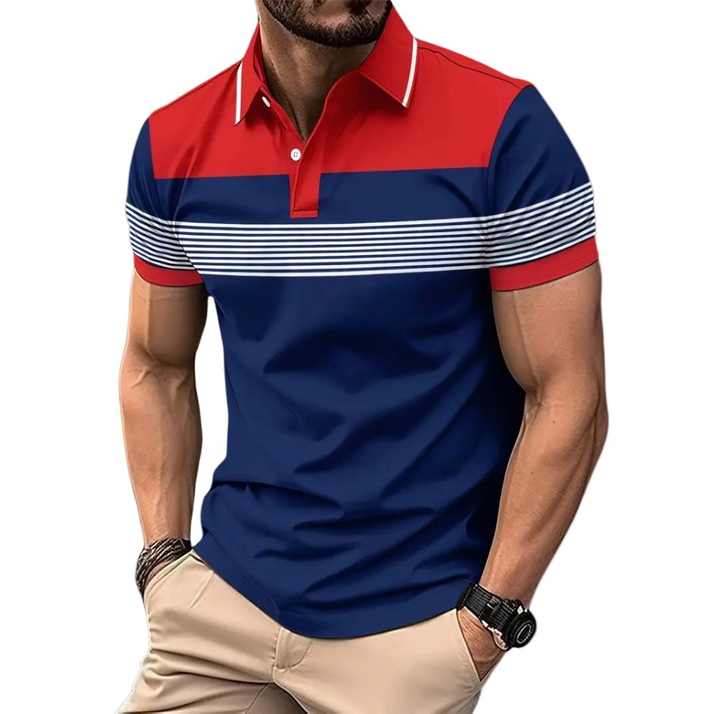 Herre Poloshirt Stilfuld Design