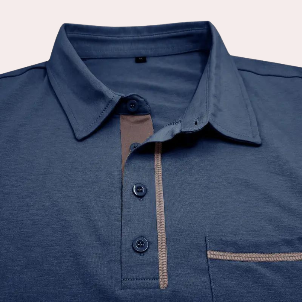 Herre Poloshirt Stilfuld Design