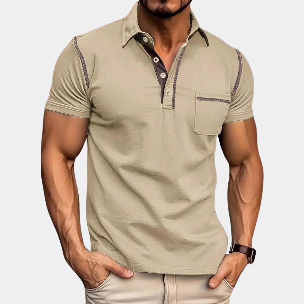 Herre Poloshirt Stilfuld Design