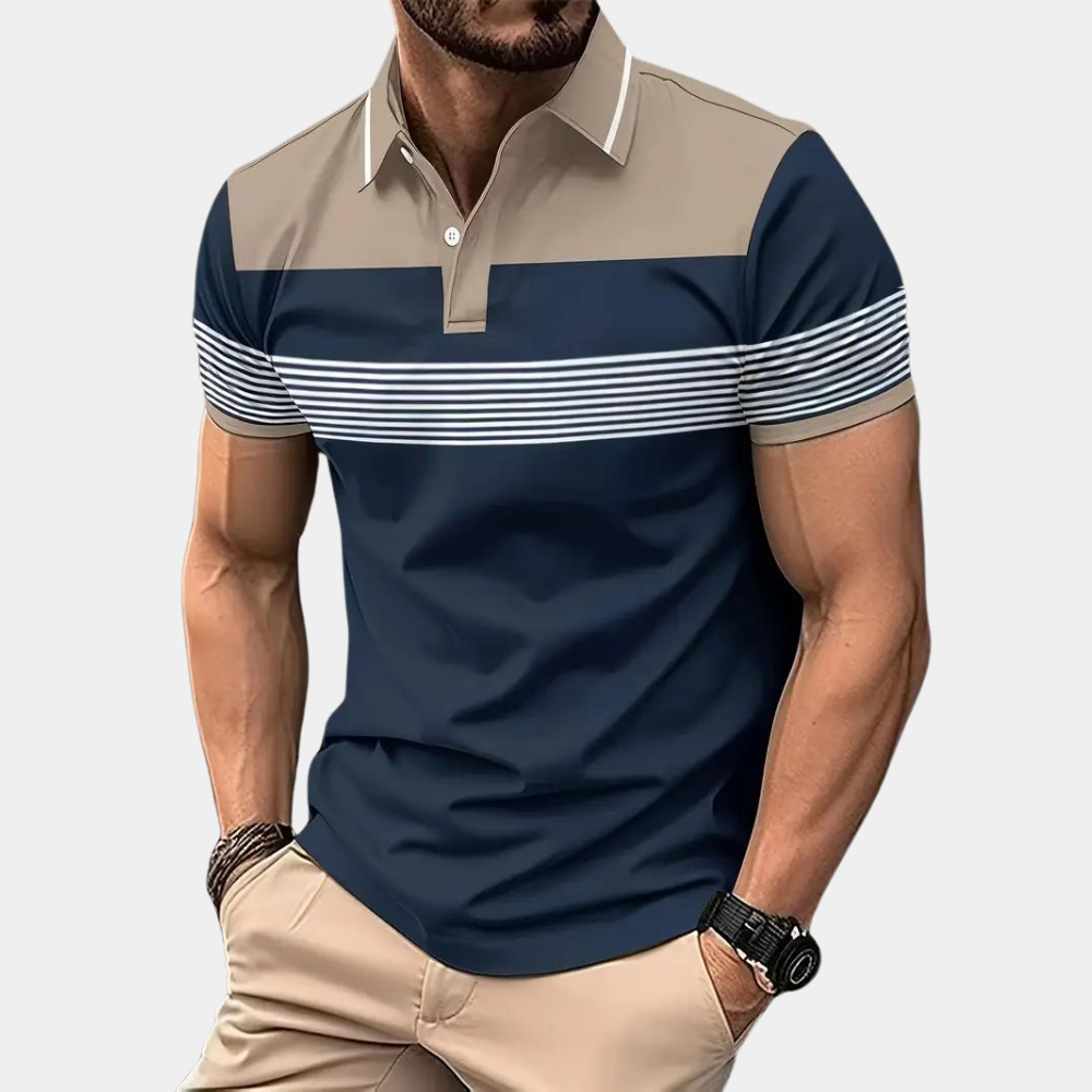 Herre Poloshirt Stilfuld Design