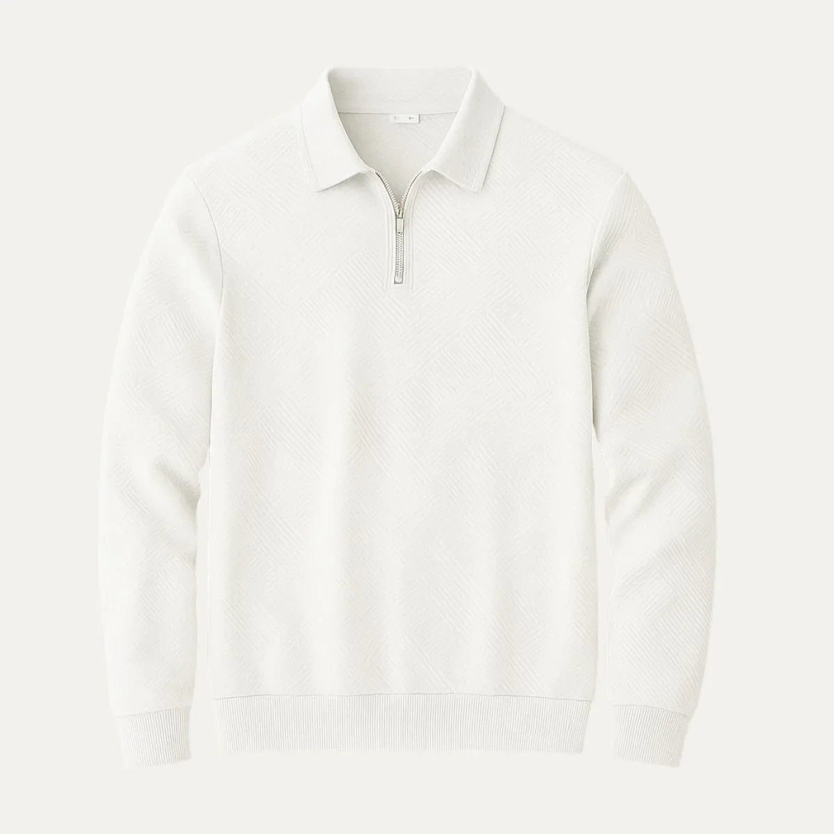 Herre Quarter Zip Jumper Casual Stil