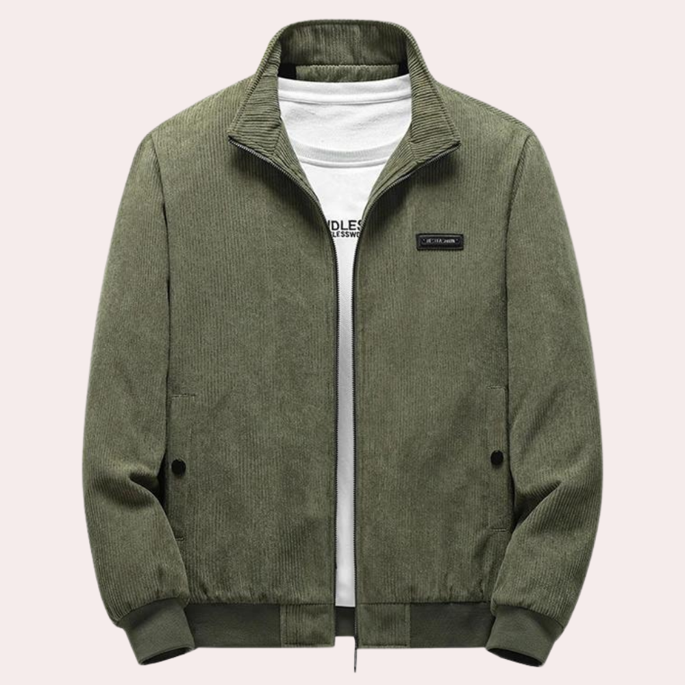 Herre Retro Fløjlsjakke Skandinavisk Design
