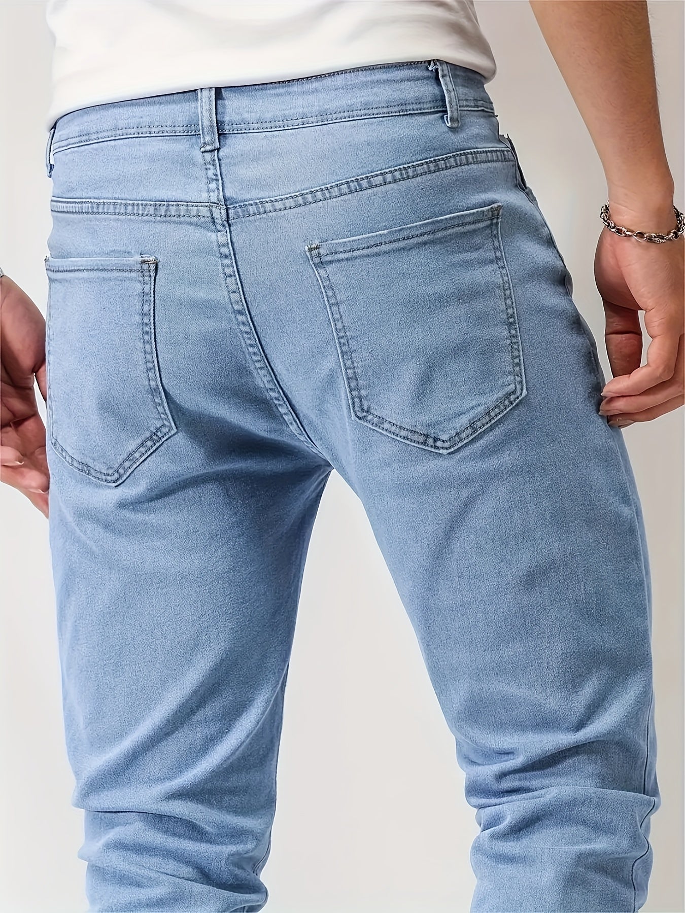 Herre Slanke Fit Jeans Casual