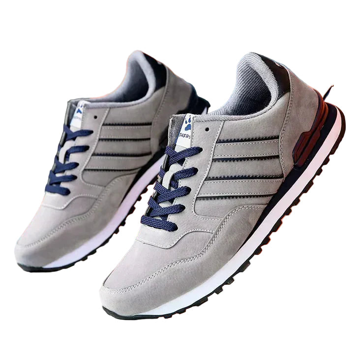 HerreSneakers i Læder Klassisk Design