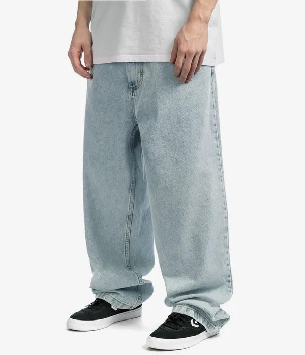 Mænds Streetwear Jeans med Løs Pasform