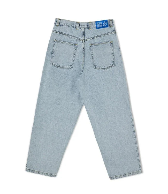 Mænds Streetwear Jeans med Løs Pasform