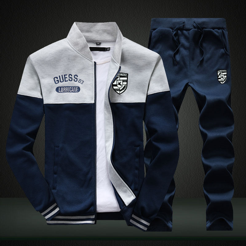 Herre Træningssæt Sporty Stil