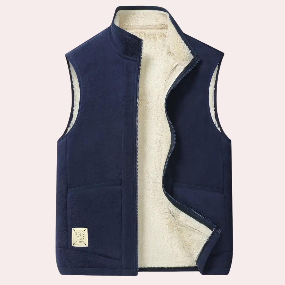 Herre Vintervest Blød Isolerende Design