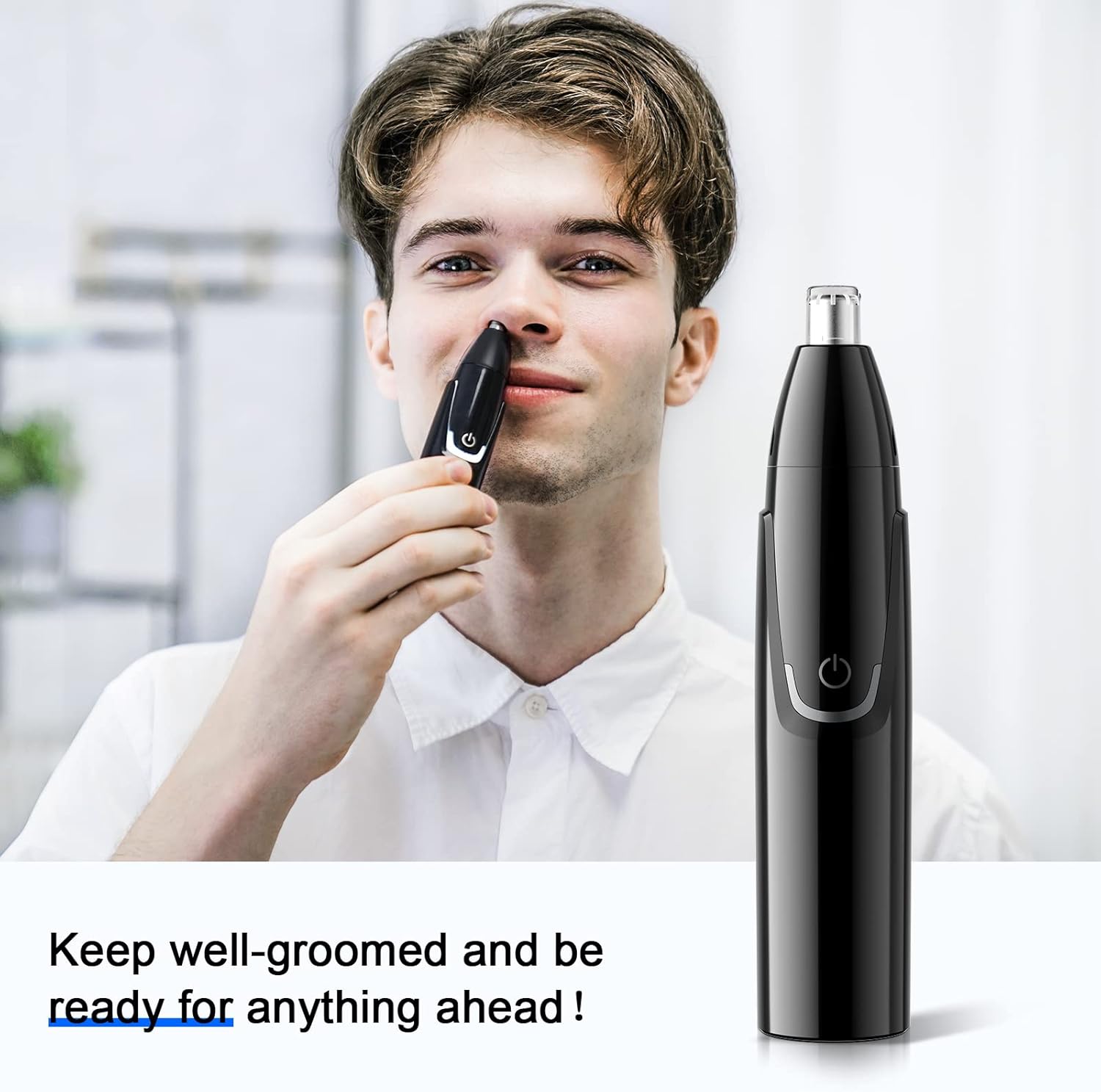 Mænds og Kvinders Genopladelig Næse- og Øretrimmer Bærbar Design