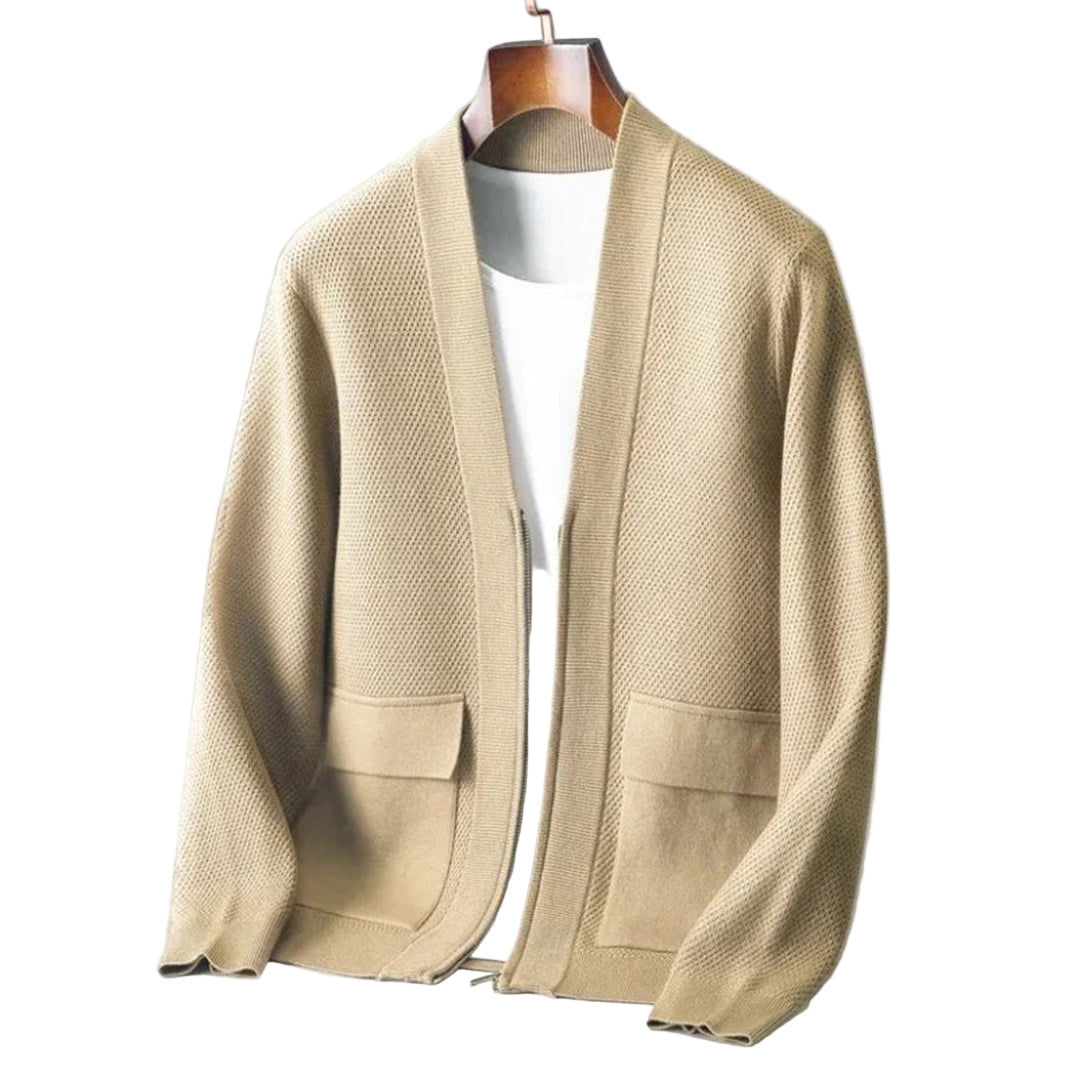 Herre Knitted Cardigan Classic Style