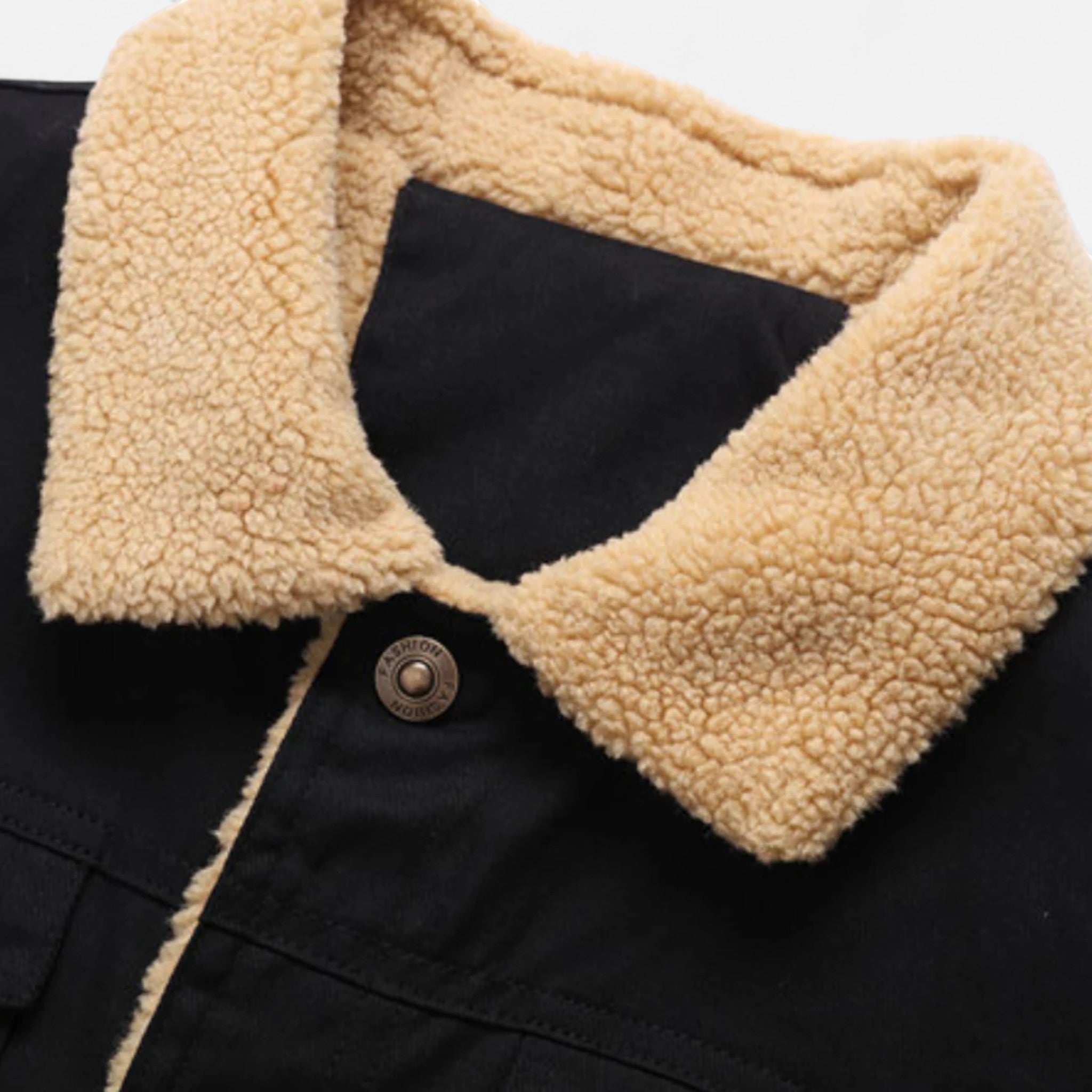 Herre Bomberjakke – Klassisk Aviator – Sherpa Krave – Vinter Casual