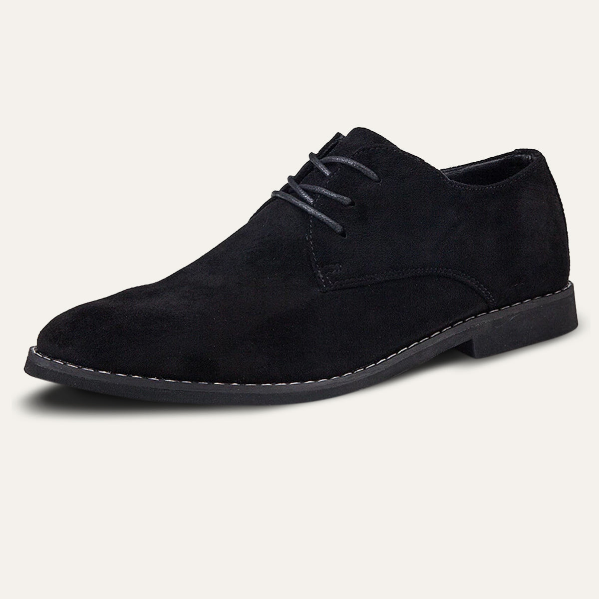Herre Klassiske Snørebånd Dress Sko – Smart Suede Design til Bryllupper og Formelle Anledninger