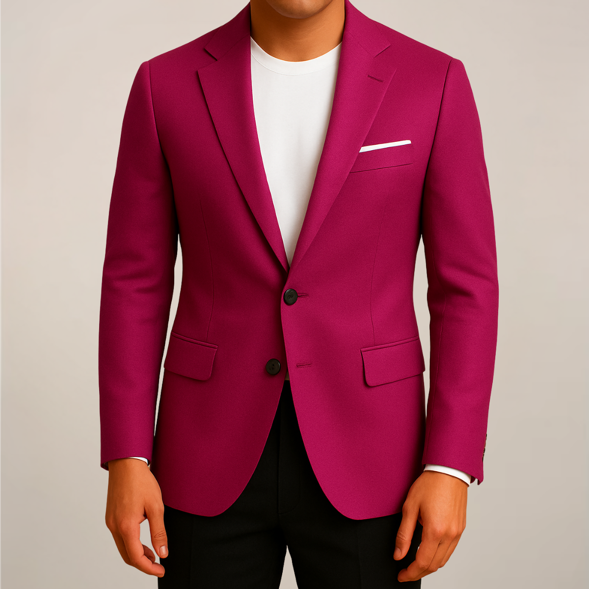 Herres klassiske skræddersyede blazer – Tidløs elegance til hverdag