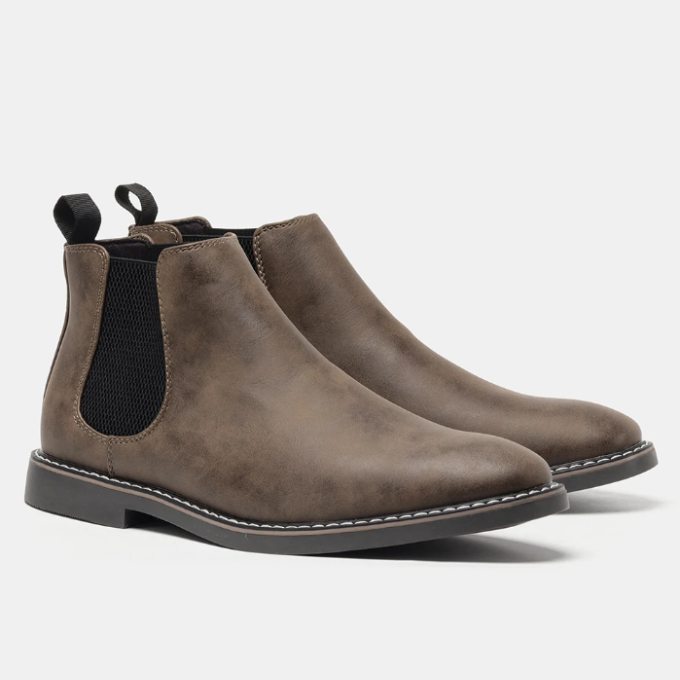 Herre Dress Chelsea Støvler med Slanke Elastiske Sider – Smart Casual