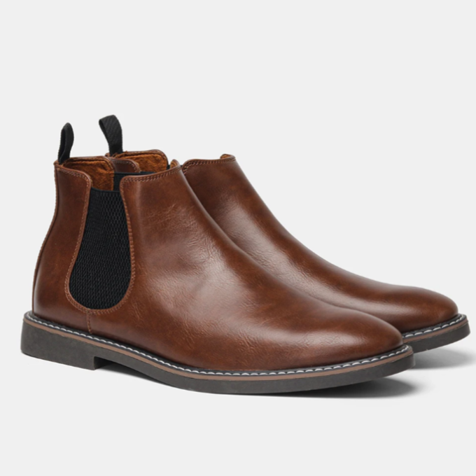 Herre Dress Chelsea Støvler med Slanke Elastiske Sider – Smart Casual