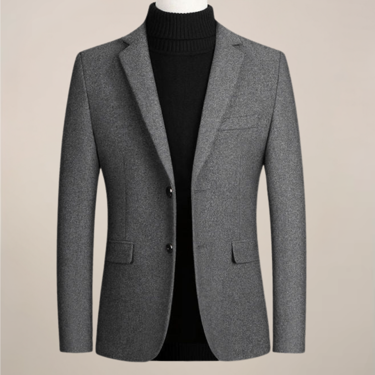 Herresmart casual blazer – Skræddersyet jakke