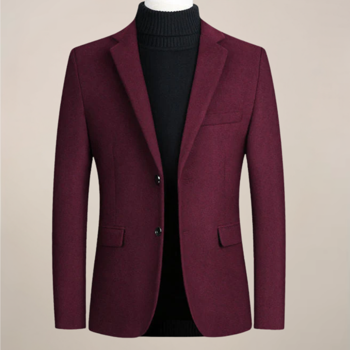 Herresmart casual blazer – Skræddersyet jakke