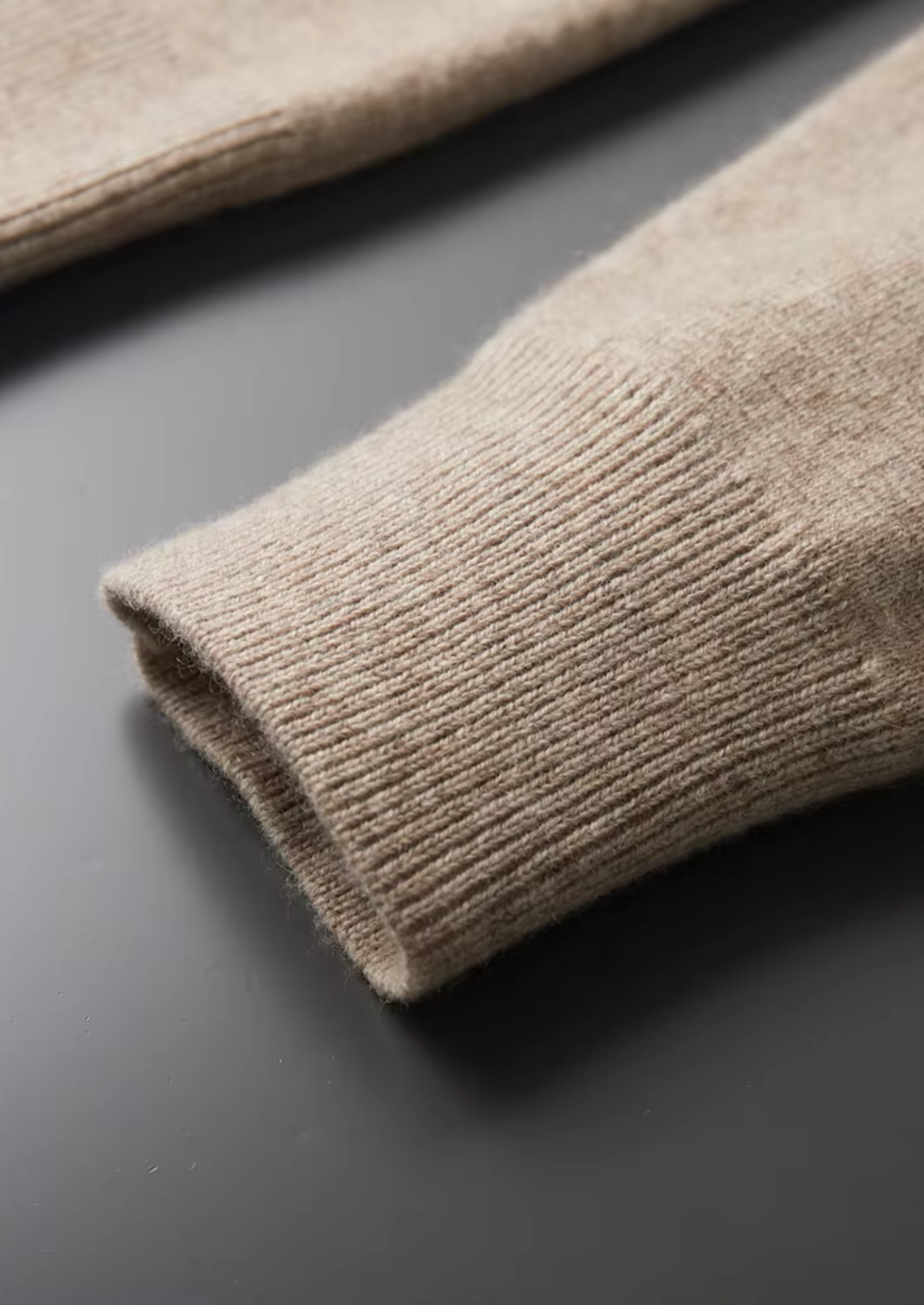 Herre Zip-Up Cardigan Sweater med Krave – All-Sæson Smart Casual Lag