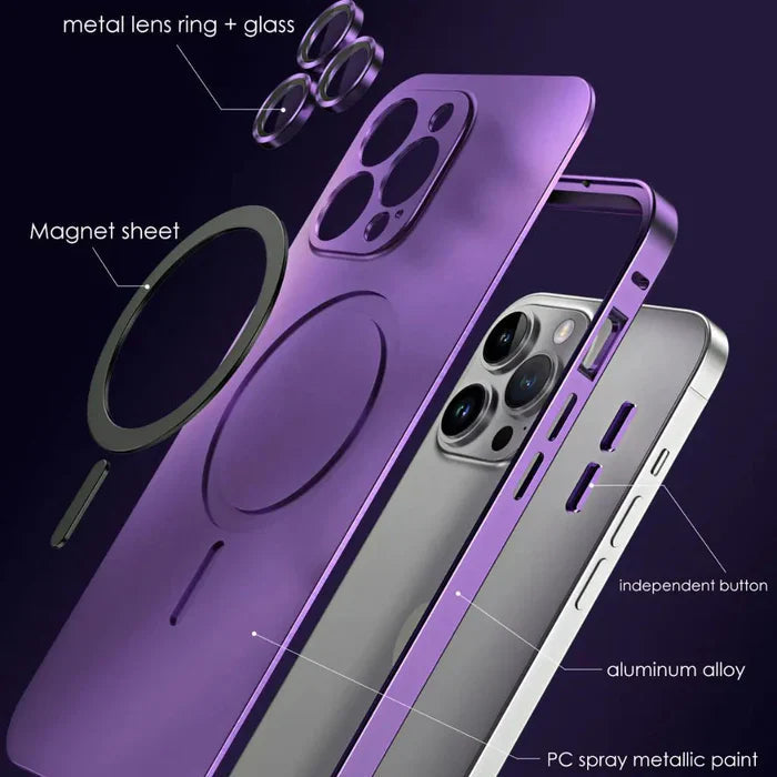 Metal Cover til iPhone - Slankt Design