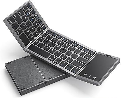 FoldPad Tastatur | Sammenklappeligt trådløst Bluetooth-tastatur-zarada.dk