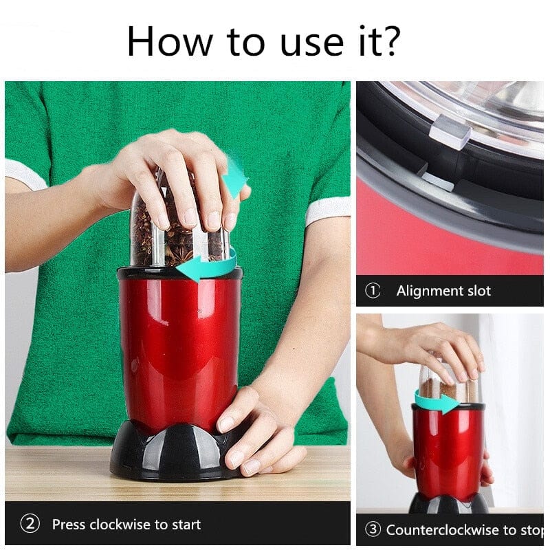 Mini Blender Kompakt Design til Smoothies og Juicer