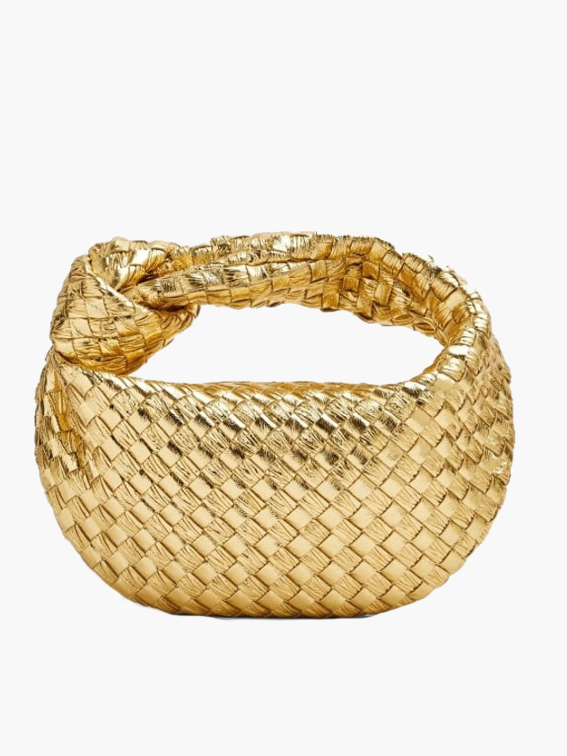 Mini Håndtaske Vævet Stil