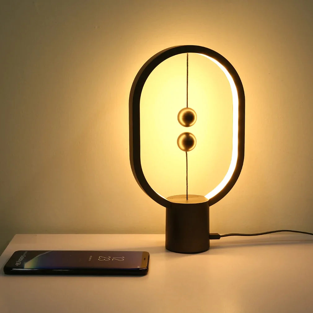 Mini Natlampe med Magnetisk Kontrol