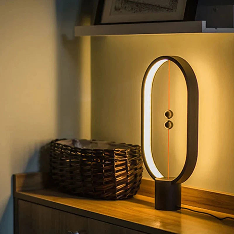 Mini Natlampe med Magnetisk Kontrol
