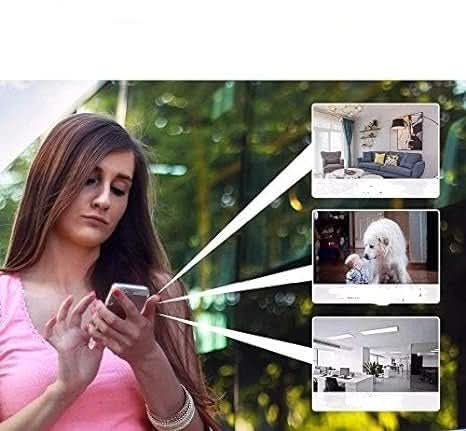 Mini Sikkerhedskamera med Bevægelsesdetektion og App-Kontrol