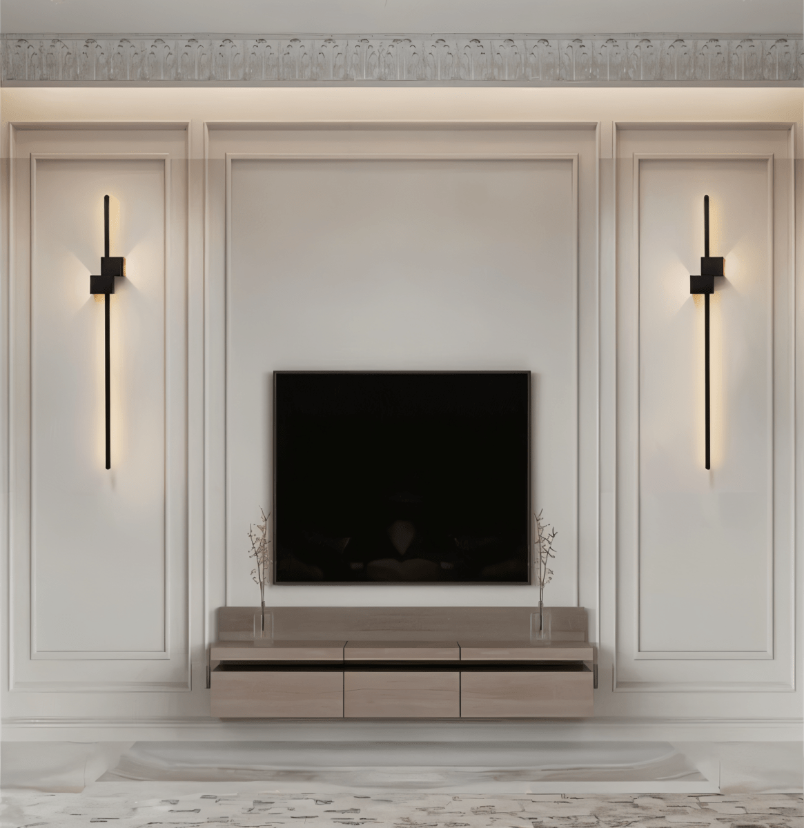 Minimalistisk LED Væglampe Moderne Design