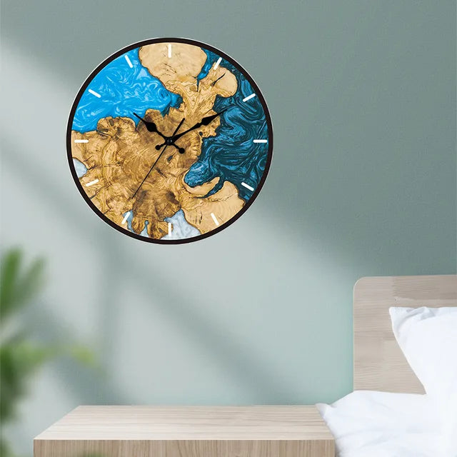 Minimalistisk Vægur Gennemsigtigt Design