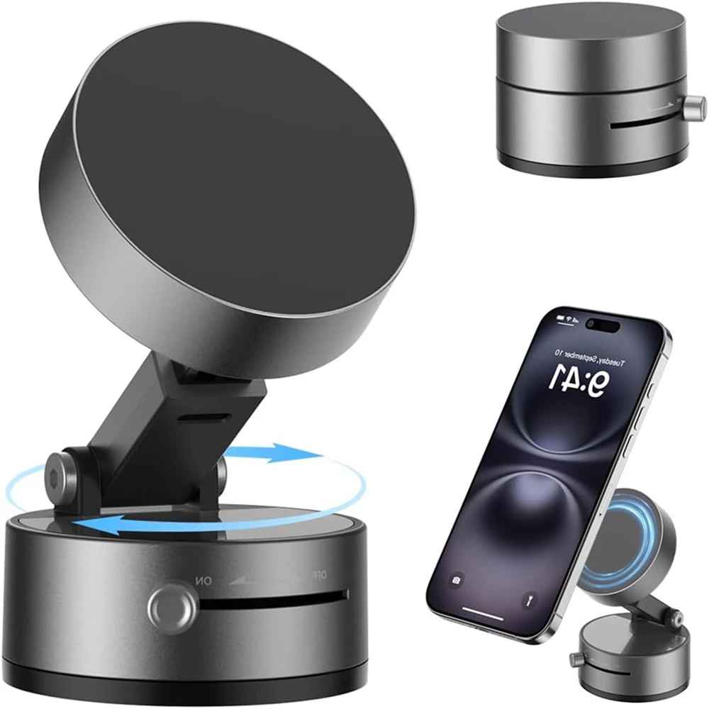 Mobiltelefonholder til Bil med 360° Rotation