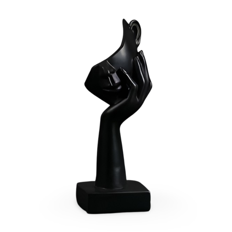 Moderne Abstrakt Tænker Skulptur - Kunstnerisk Indretning Til Dit Hjem